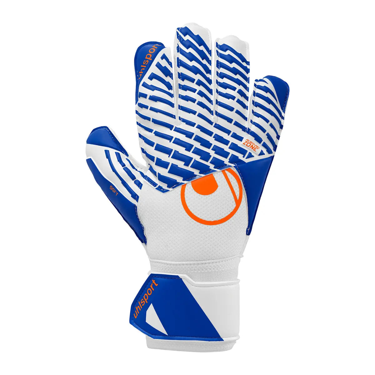 Uhlsport FM Soft Advanced 101140501 Unisex Bianco Azzurro - Guanti Portiere