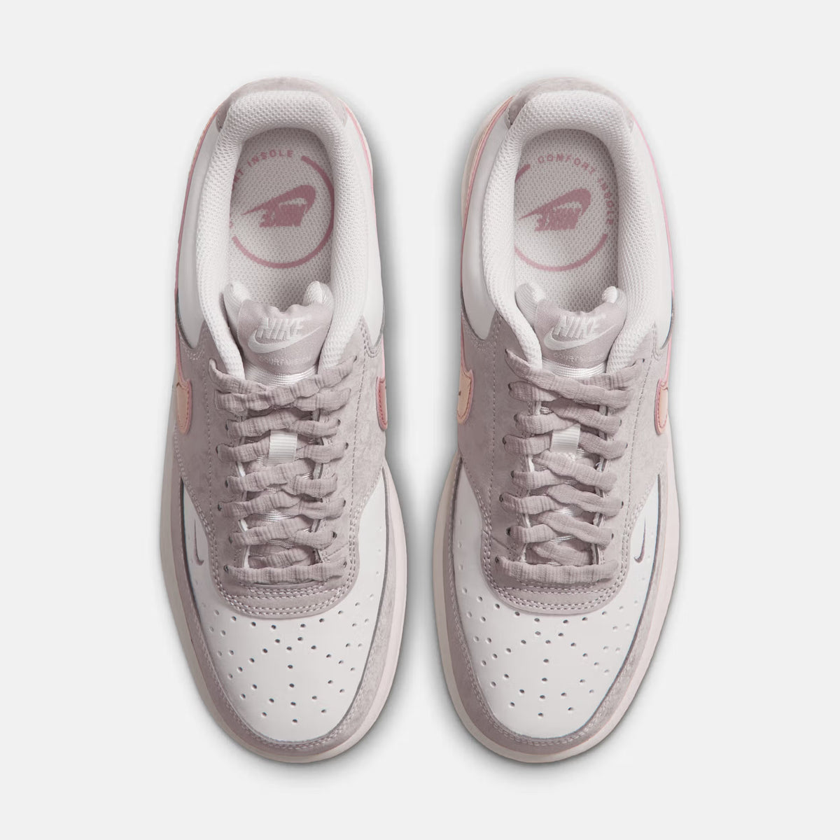 Nike scarpa sneakers da donna Court Vision Low LX IU7630-200 Moon Particle