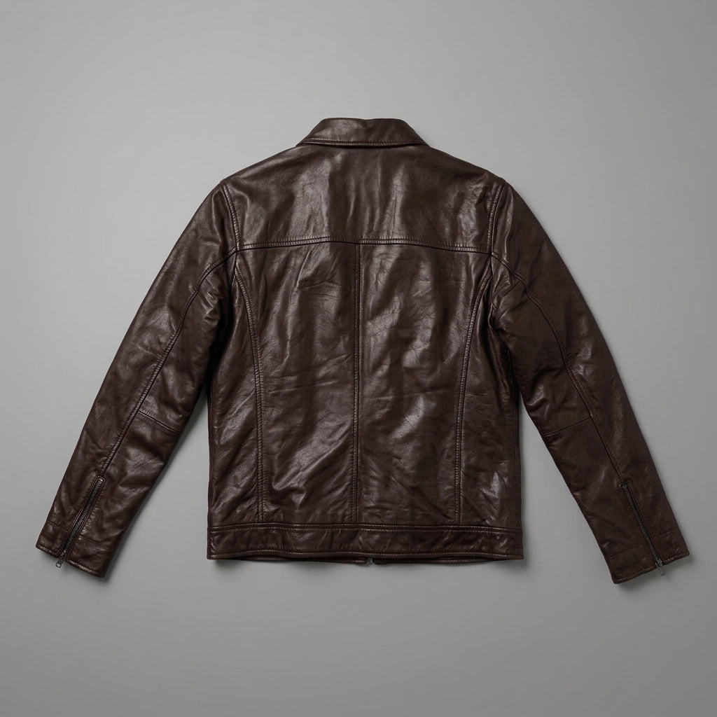 Censured JMMICKPSHV5 14 Uomo Marrone - Giubbotto in Pelle