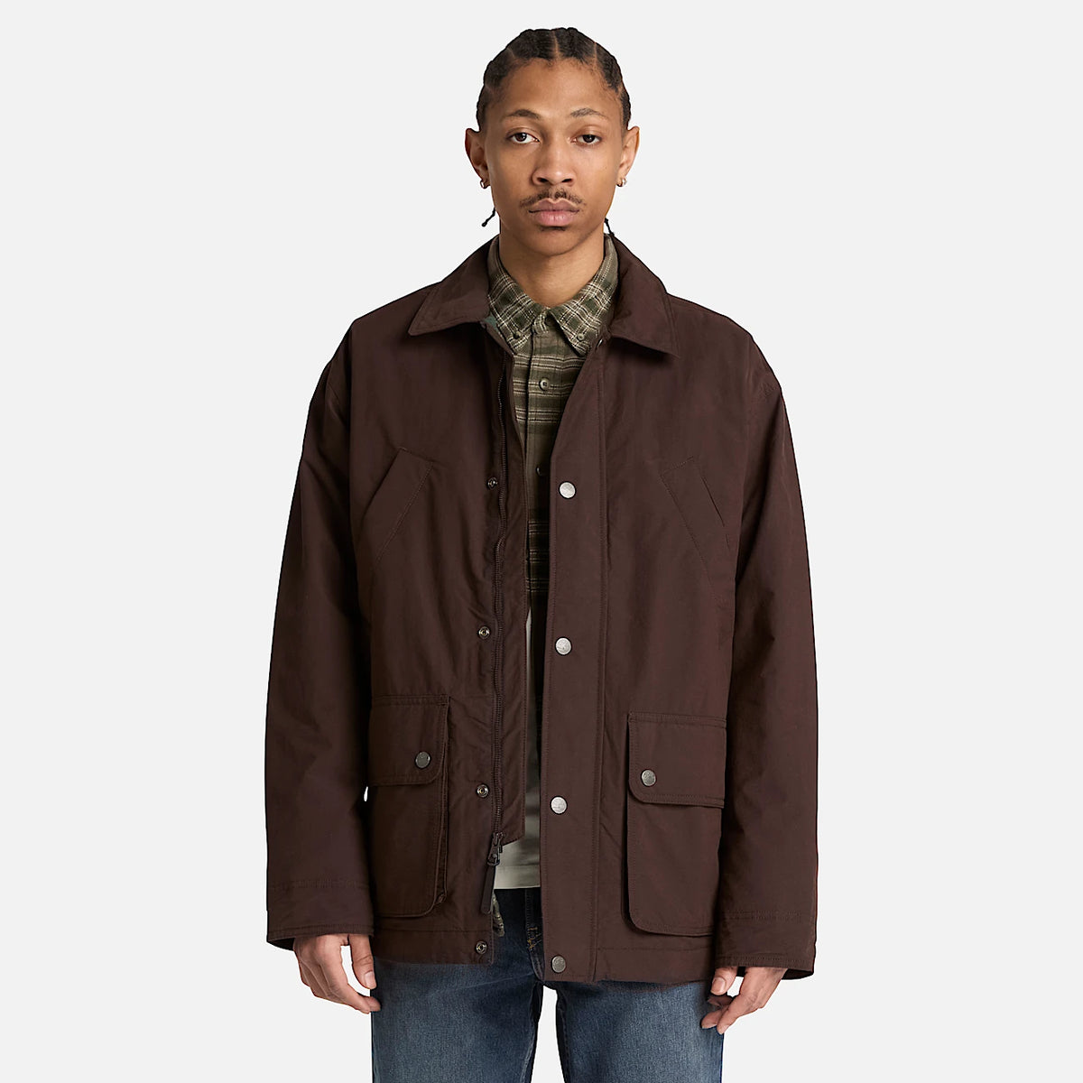 Timberland Wenham TBC0YH7DC35 Uomo Marrone Scuro - Giacca Field Termica