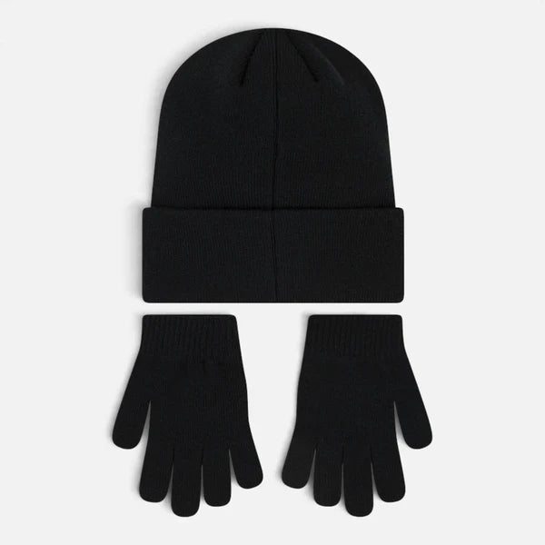 Nike Futura completo cappello e guanto junior 8A2961-023 nero