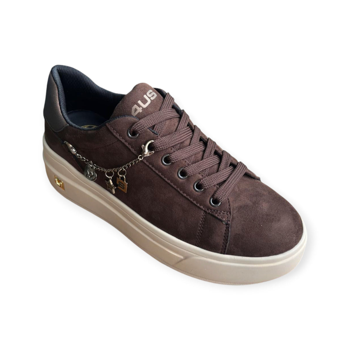 4US Paciotti scarpa sneakers da donna 4BX260 marrone