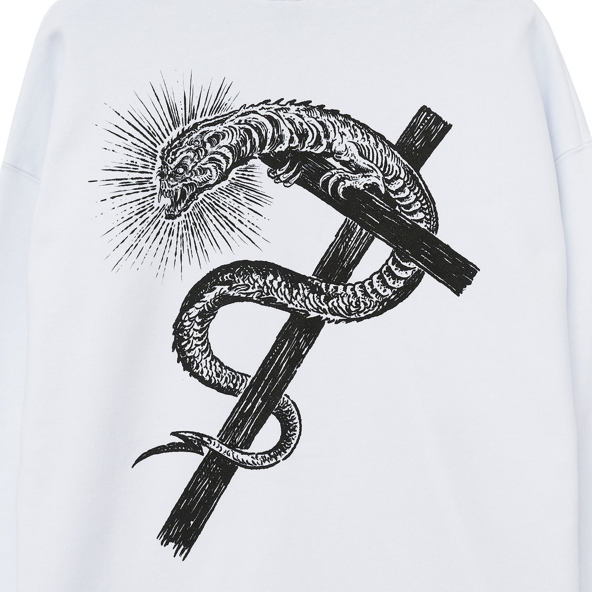 Propaganda Felpa con Cappuccio XV Monster 21FWPRFE572-02 white