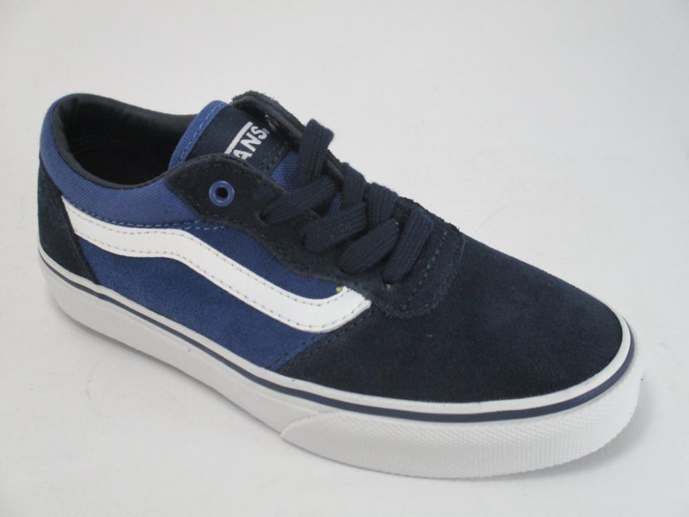 Vans scarpa sneakers da bambino Milton VN0QGC8TL blu