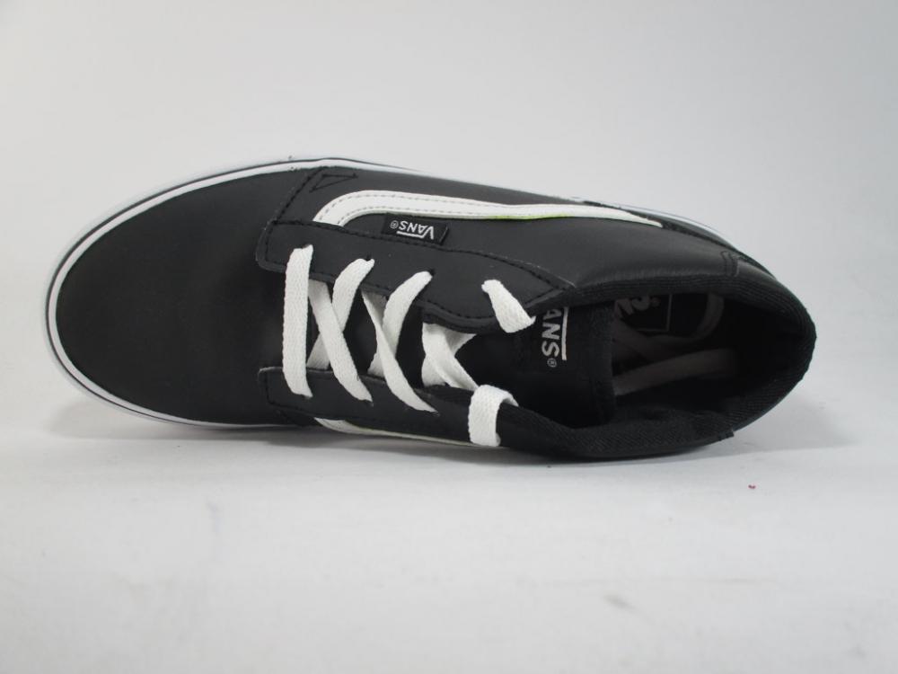 Vans scarpa sneakers da bambino Chapman Mid VN0A38J4U0M nero-bianco
