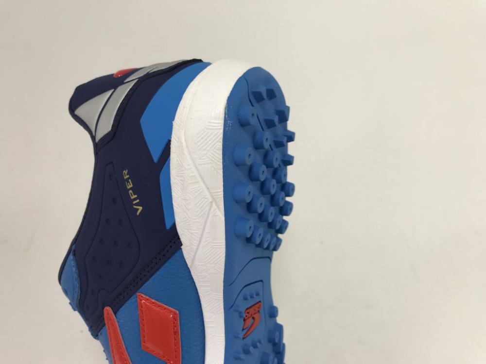 Gems scarpa da calcetto da uomo per erba sintetica Viper Turf 004TF17 azzurro blu