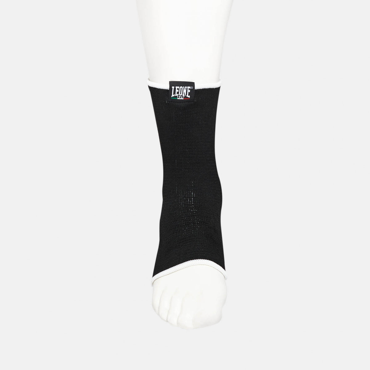 Leone Cavigliera DOUBLE AB716 Nero-Bianco - Protezione Caviglia Boxe