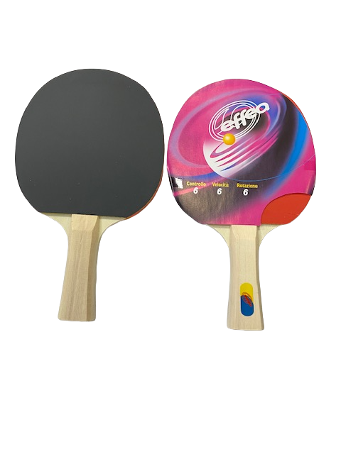 Effea Set Ping Pong 2 Racchette + 3 Palline 1 Stella con Custodia - Tennis Tavolo Principianti