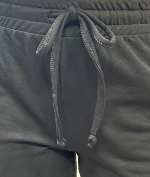 Hangar93 Pantalone in Felpa Brusched Z829D NRO01 nero