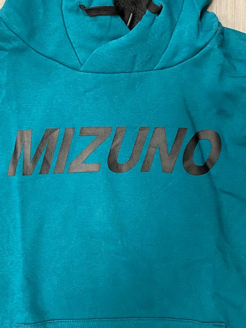 Mizuno Katakana K2GC160338 Uomo Blu Harbor - Felpa Cappuccio Lifestyle Giapponese