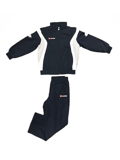 Lotto Suit Stars MI JR M5266 Tuta Sportiva Ragazzo Navy-Putty