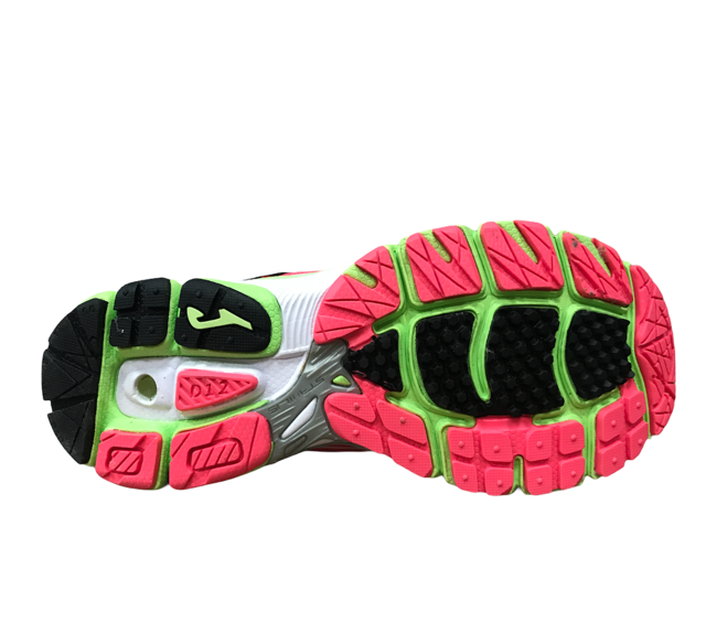 Joma scarpa da corsa da donna R.Hispalis Lady 610 R.HISPLS-610 fucsia limone
