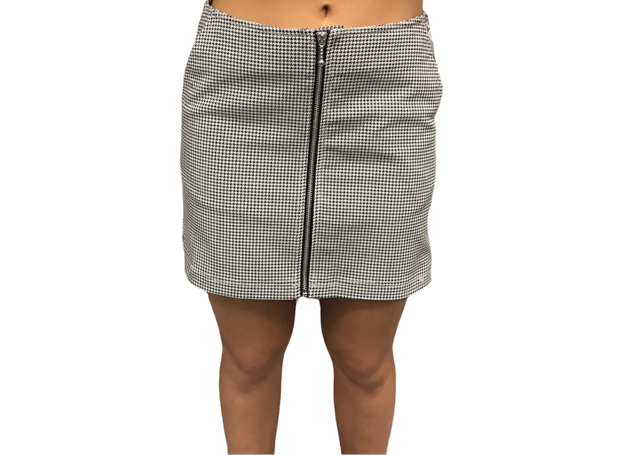 Obey Minigonna Straggler 411550084 houndstooth