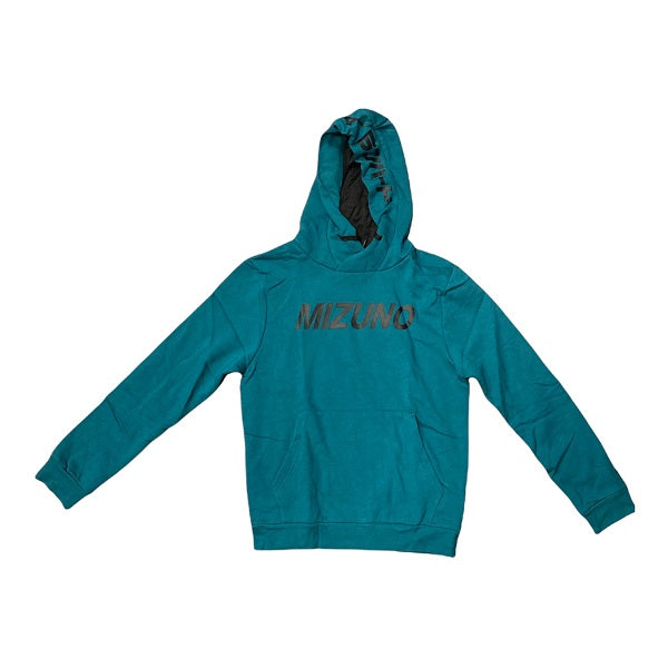 Mizuno Katakana K2GC160338 Uomo Blu Harbor - Felpa Cappuccio Lifestyle Giapponese