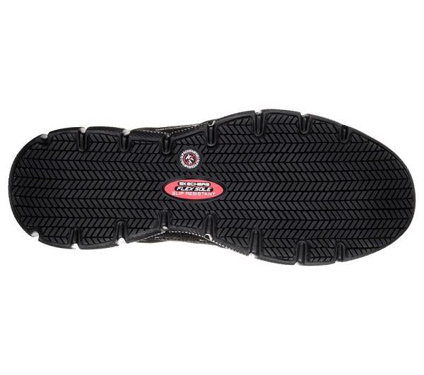 Skechers scarpa da uomo antinfortunistica Telfin Sanphet 77152EC/BLK black