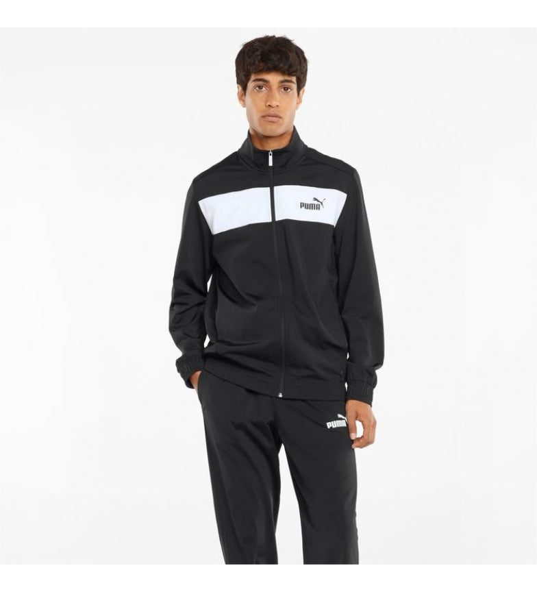 Puma Poly Suit CL 845844-01 Uomo Nero - Tuta Sportiva